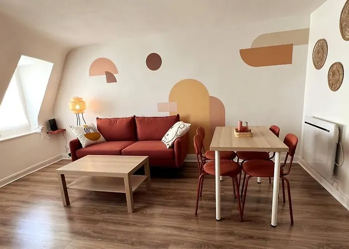 Le Terracotta - Joli Duplex Centre * Cherbourg-en-Cotentin